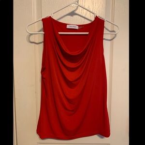 Calvin Klein Cowl Neck Tank